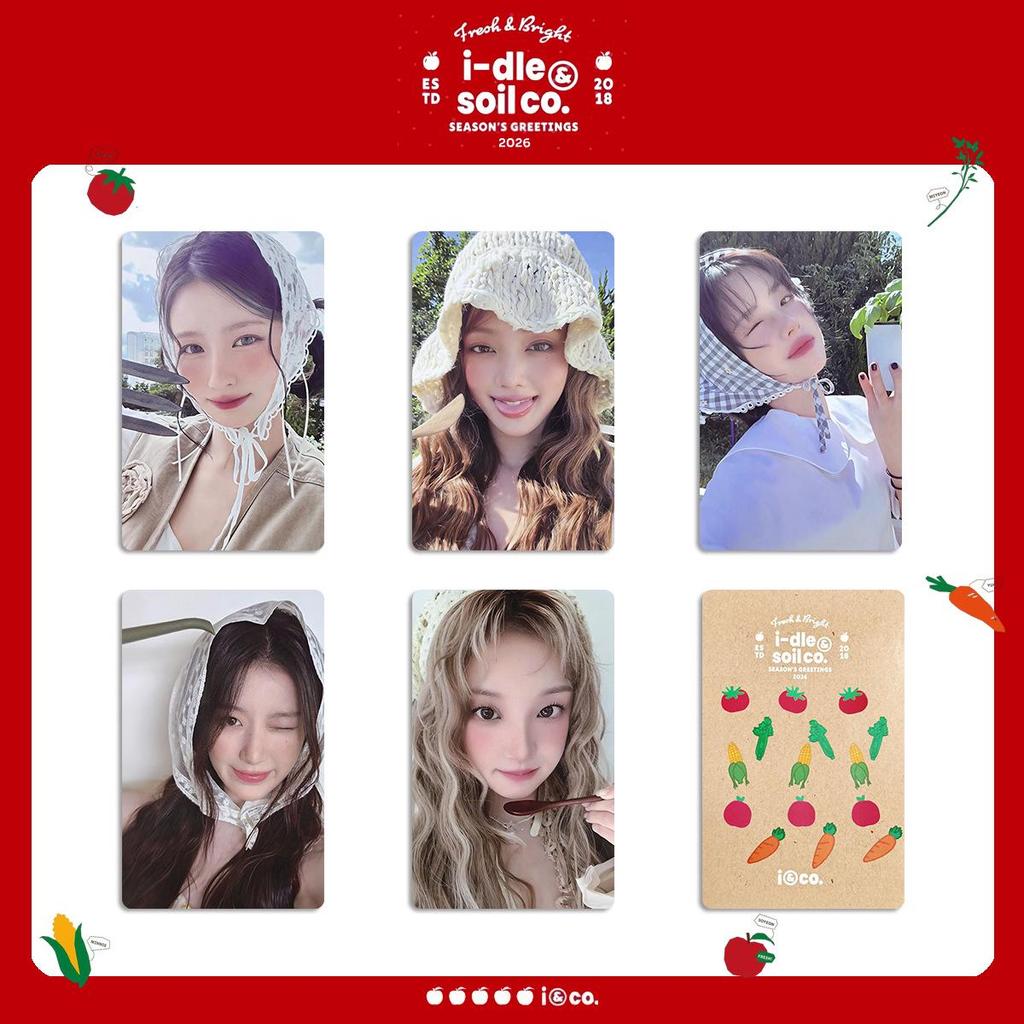 (G)I-DLE 2026 Calendar Special: Ye Shuhua & Song Yuqi Collectible Card & Doll Set