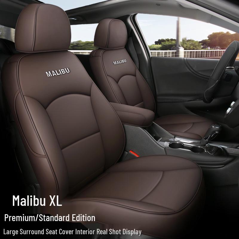 LS Custom Leather Seat Cover for Chevrolet Malibu XL - All-Season Full Cushion