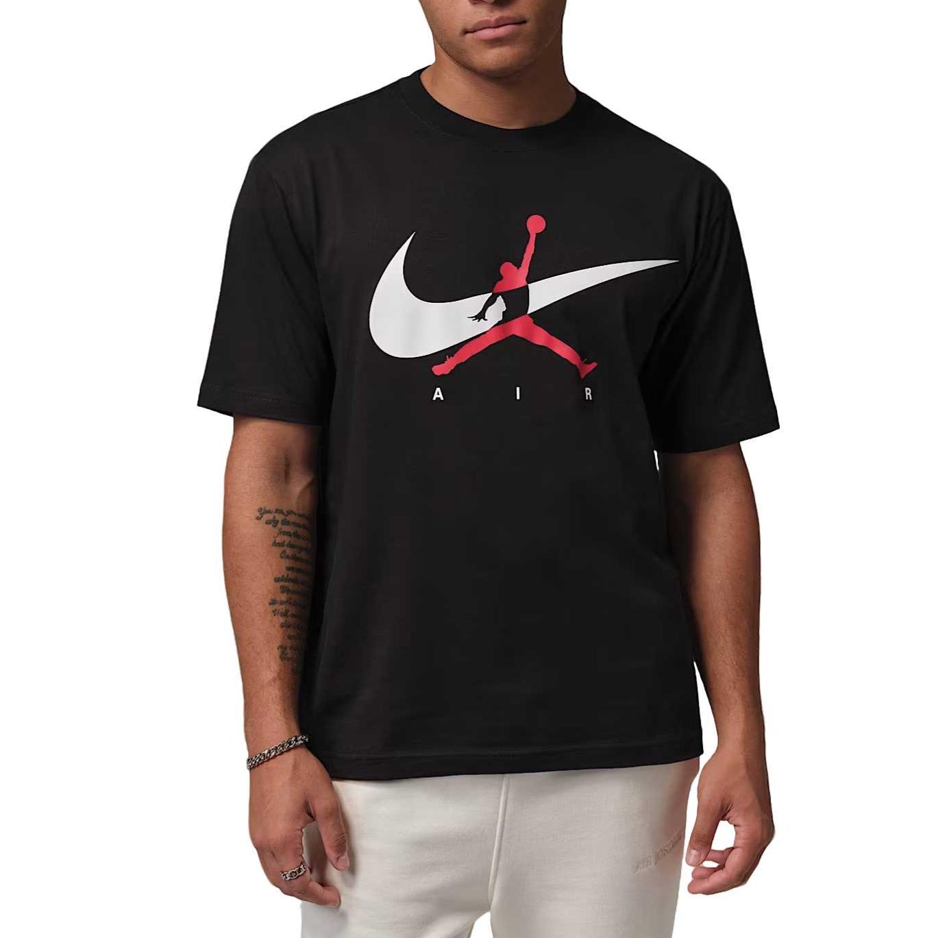 Jordan Jumpman Brooklyn Pullover Round Neck Short Sleeve T-Shirt Men Tops IF3043-010 M
