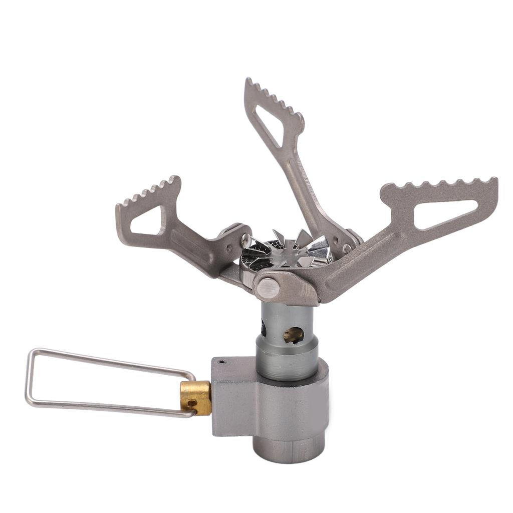 Portable Camping Stove Ultralight Backpacking Mini Stove Collapsible for Outdoor Picnic Cookout Hiking