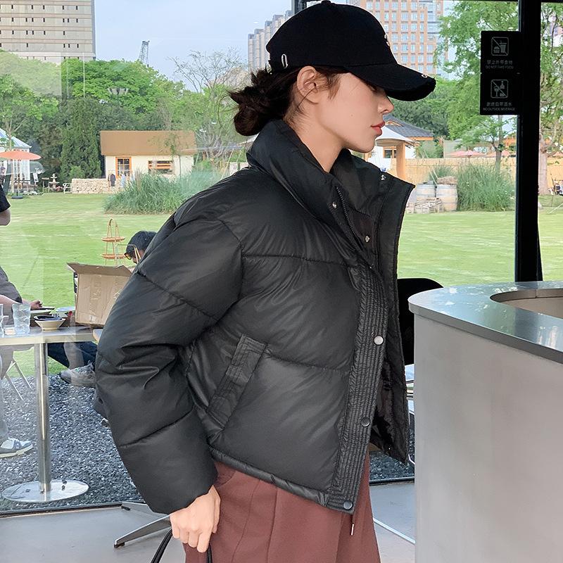 Down Cotton Jacket Women's Short 2025 Winter New Thickened Korean Version Loose Bread Jacket Kendoo Jacket