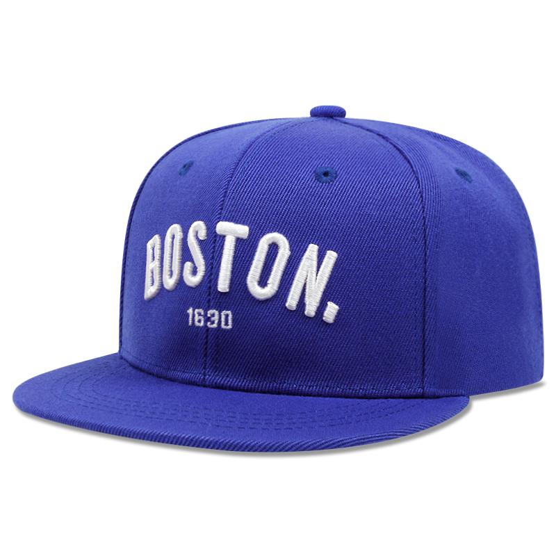 

Creative New Flat Edge Hat Boston 1630 Street Hip Hop Hat Outdoor Cycling Skateboard Hat Daily Leisure Baseball Hat Unisex