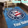 Custom Name Esporte Clube Crest  Rug, Office Rug, Chair Rug, Carpet for Living Rooms, Doormat Game Rug Home Decor Christmas Gifts