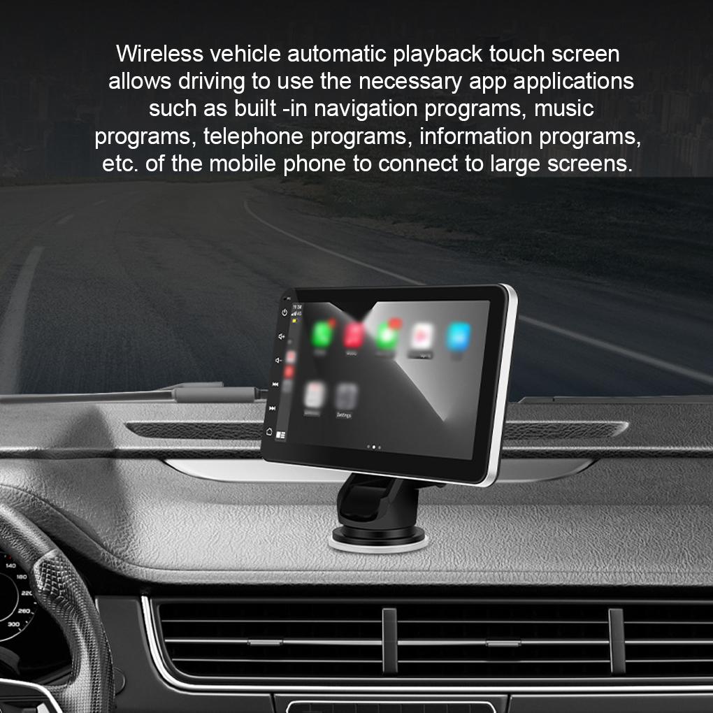 Car Navigation Wireless Video Player Bluetooth-compatible FM Receiver Multimedia USB for Modification Parts Accessory