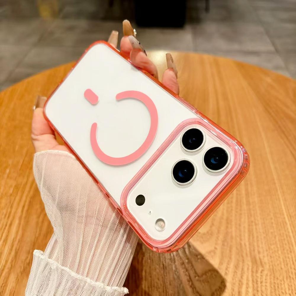 Hybrid Case For  iPhone 17 Air 16 16e 15 14 13 12 11 Pro Max Plus Mini Strong Magnetic For Magsafa Candy Color Matte Hard Cover