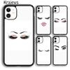 Fashion Eyelashes For iPhone 17 Air 16 Phone Case Cover 15 14 Plus 12 13 Pro Max Coque Shell Fundas