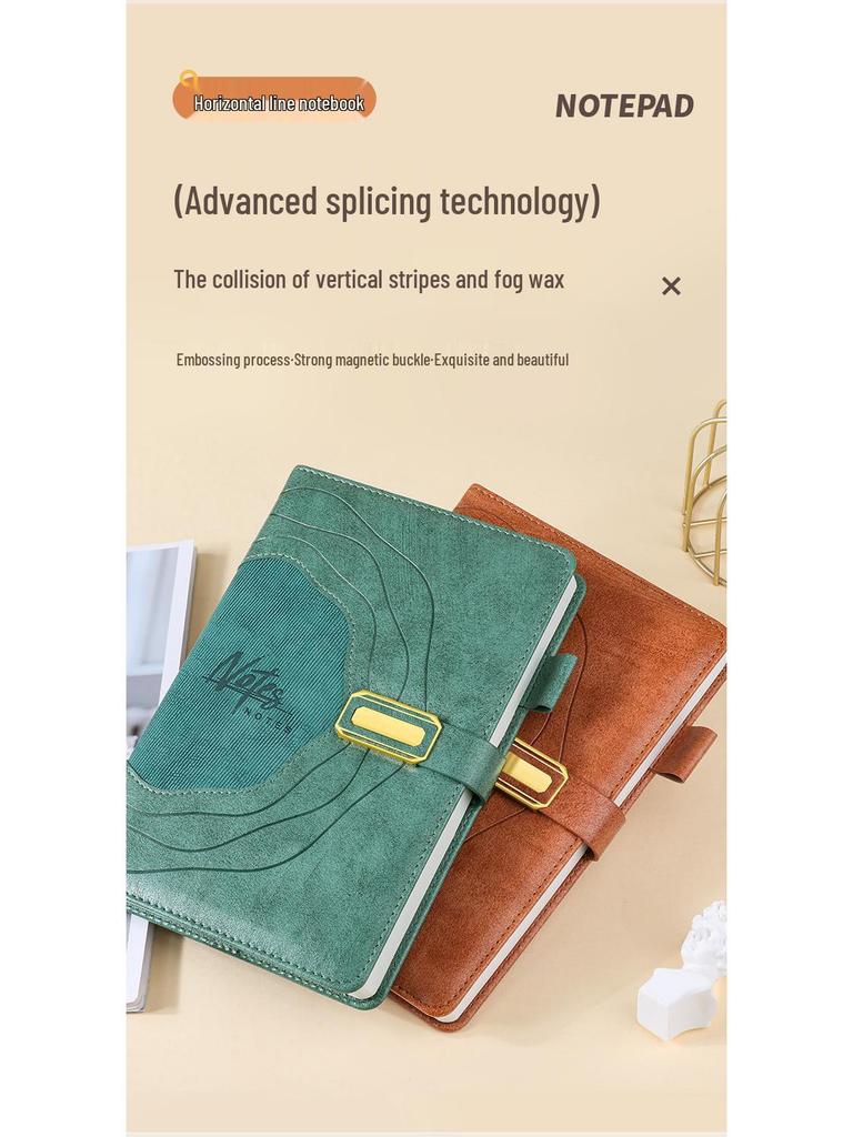 2026 Premium Engraved Notebook – Ideal for Students & Colleagues, Perfect as a Work Diary or Gift