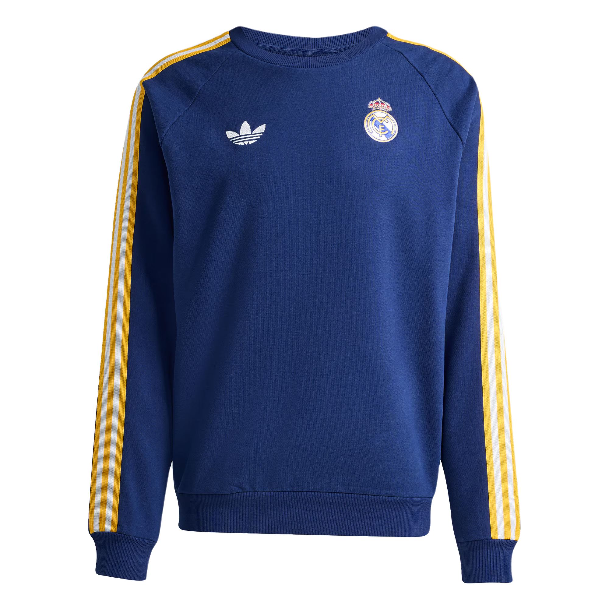 Adidas Originals Real Madrid Crew Sweatshirt Men Sweatshirt KE3847 M