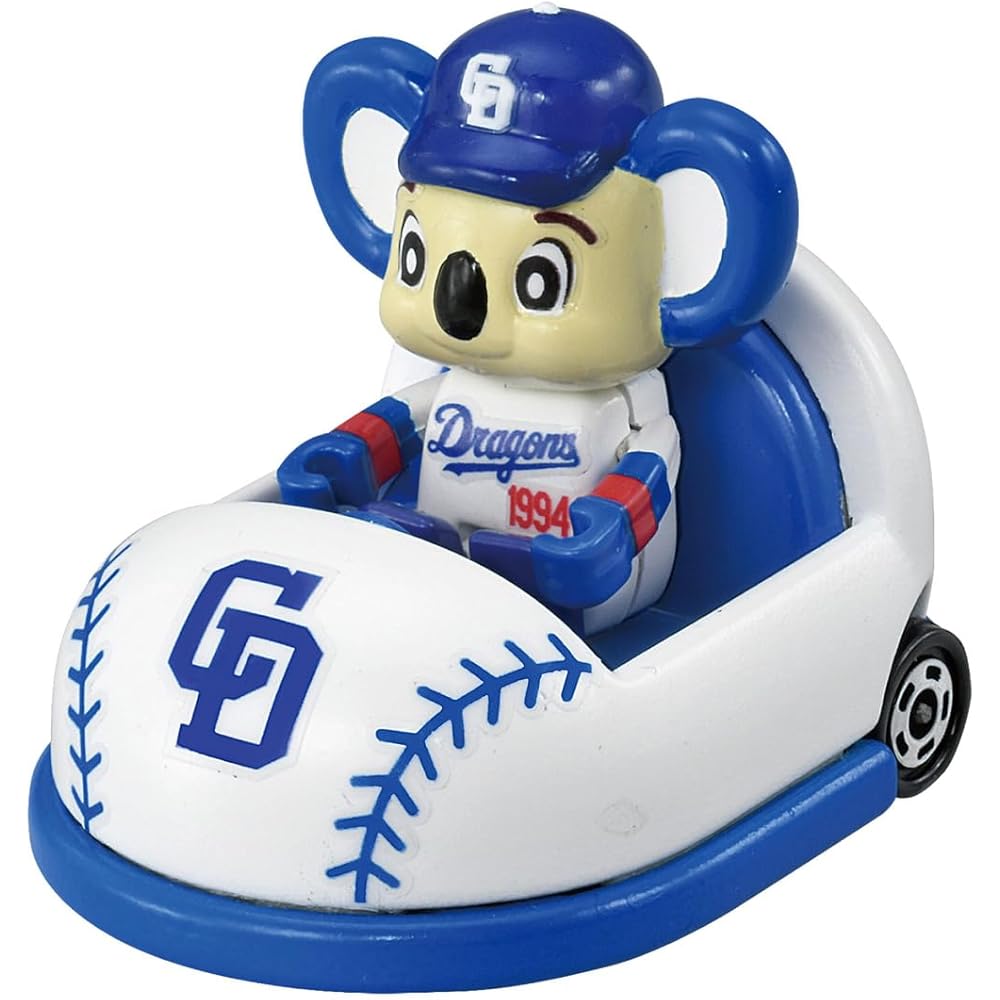 

Takara Tomy Tomica Pro Baseball Mini Car Chunichi Dragons Mascot Toy for Ages 3 and Up