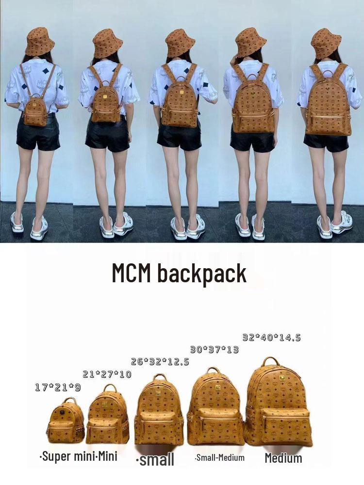 M's Fashion Studded College Backpack: Large Capacity Travel & Casual Commute Bag