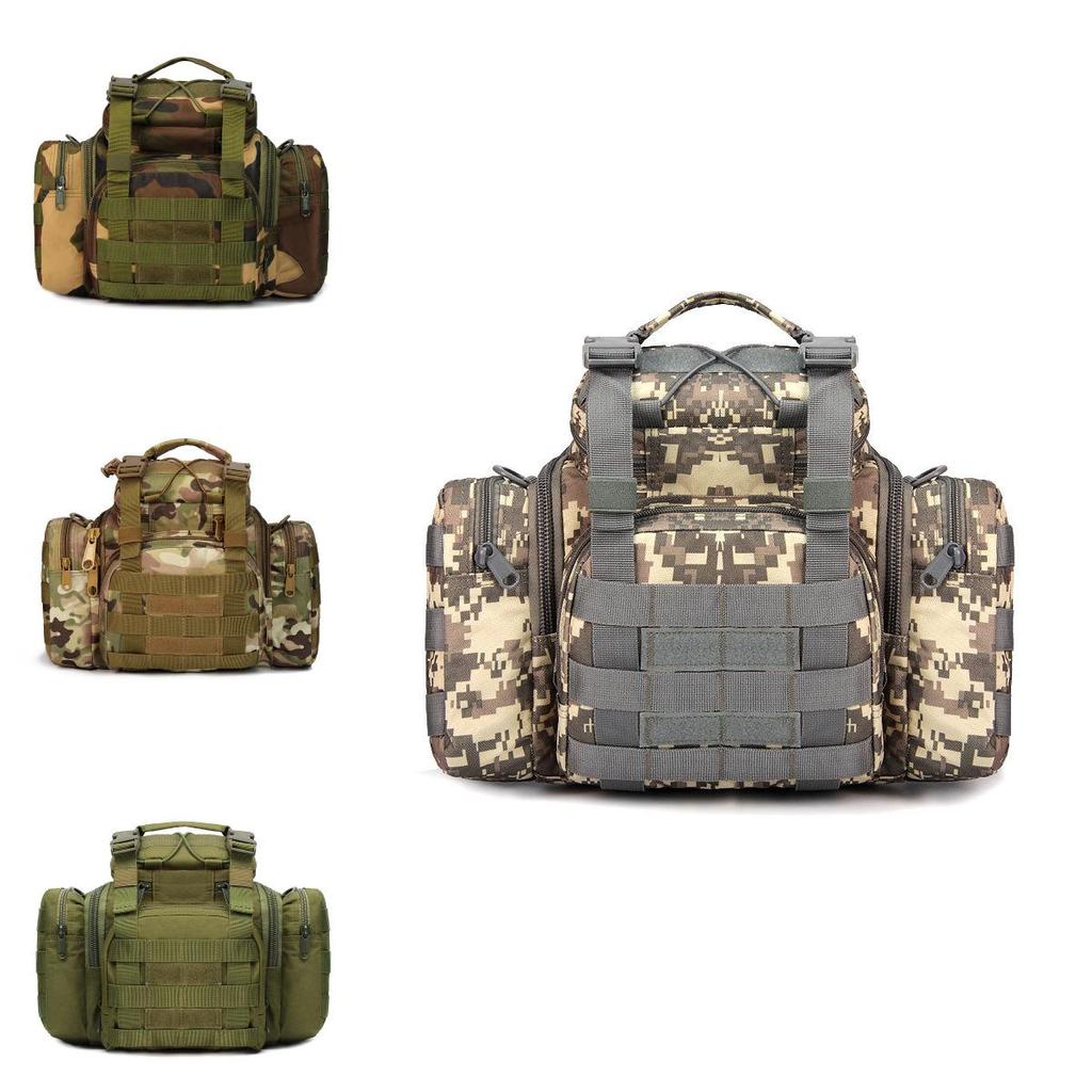 Zewnętrzna torba biodrowa na aparat z wodoodpornego materiału Oxford do wędkowania i pieszych wędrówek