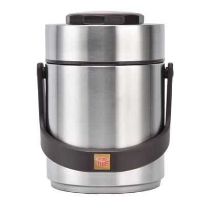1500ml Large Capacity 304 Stainless Steel Vacuum Insulation Bento Lunch Box Leakproof Food Container