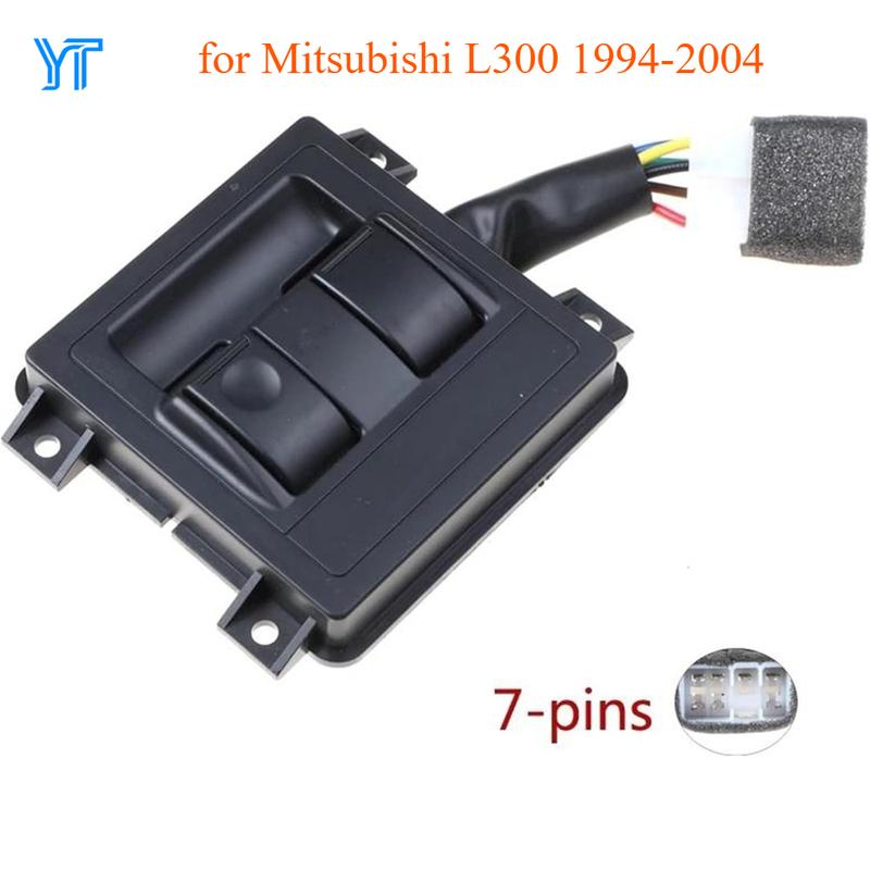 Автоаксессуары для Mitsubishi L300 1994-2004 Электрический переключатель управления стеклоподъемником Кнопка подъема переднего левого стекла Автозапчасти MR159874