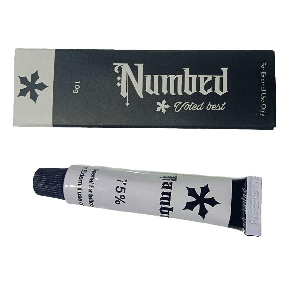 10g Tattoo Anesthetic Fast Skin Numbing NUMBED Cream Semi Permanent