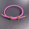 10Pc Luxury Multicolor Fashion Adjustable Bracelet Stainless Steel Wire Waterproof Rope Bracelet Men Women Jewelry Accessories