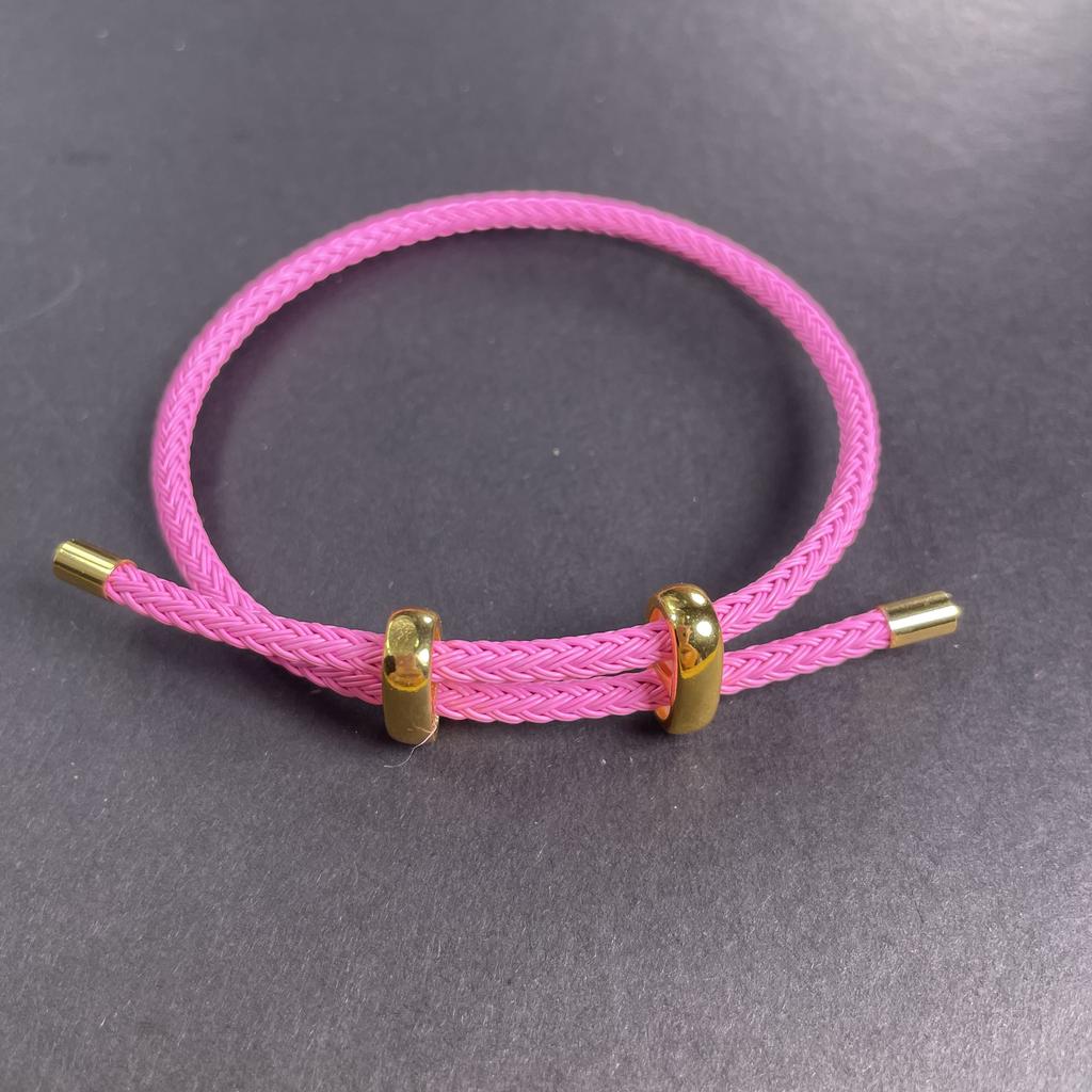 10Pc Luxury Multicolor Fashion Adjustable Bracelet Stainless Steel Wire Waterproof Rope Bracelet Men Women Jewelry Accessories