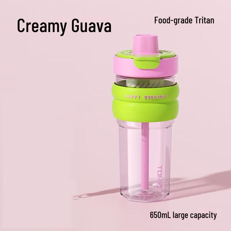 TOMIC Dual-Use Straw Water Bottle