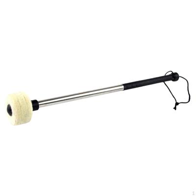 Bass Drum Mallet Musical Instrument Accessory Wool Head Strong Sturdy Portable Anti-slip Grip