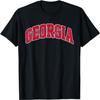 Georgia GA Vintage Varsity Style Sports Gift Men Women Girls T-Shirt