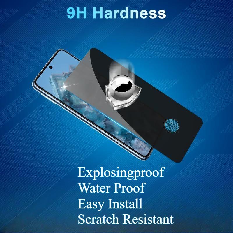 [Supports Fingerprint Unlocking] Privacy Tempered Glass Film for Xiaomi 17 Pro Max 15 15T K80 Ultra Pro 3 Pcs Glass Film Anti-spy Screen Protector