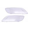 2PCS Front Headlight Glass Clear Cover 4L0941029 4L0941030 For Q7 2006-2015
