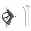 4350PSI curved rod nozzle cleaning water gun M22-14 threaded interface 1/4 quick connector for high-pressure cleaning