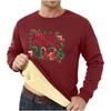 Men Sweatshirt Christmas Shirt Long Sleeve Funny Holdiay Crewneck Xmas Tops