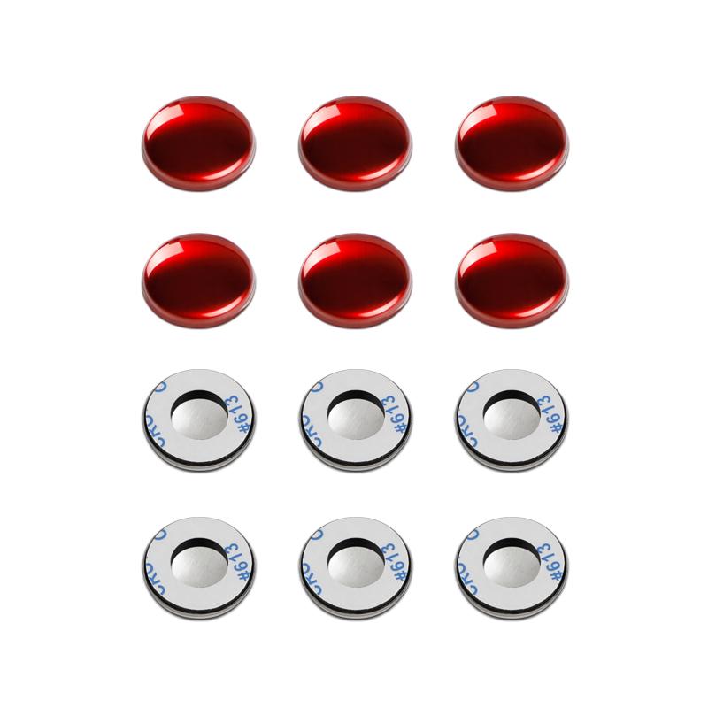 Metal Car Door Lock Screw Protector Cover For Toyota Corolla Rav4 Auris Camry Yaris Prius Prado CHR Avensis Avalon Vios Tundra