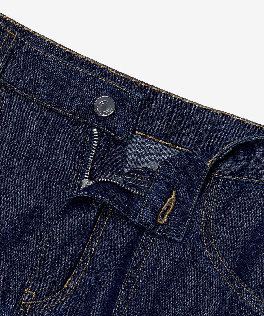Mind Bridge Woman [W] Fatigue Raw Denim Banding Skirt