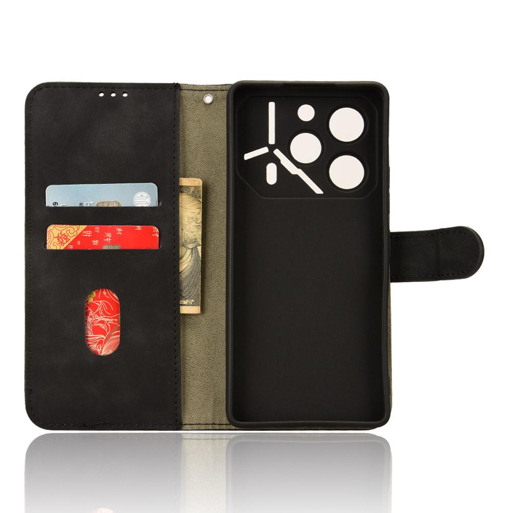 For TECNO Pova 6 Pro 5G Case Skin-Touch Texture Foldable Stand Phone Cover