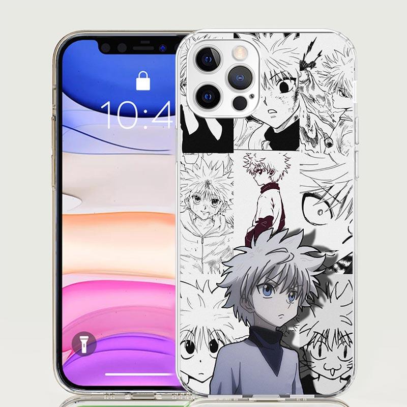 

Чехол для телефона Killua Hunter HXH Для iPhone 17 Air 16 15 Plus 11 14 Pro Max 13 Mini 12 7 8 + SE Рисунок Арт Индивидуальный Чехол 17 Air iPhone 14 Pro