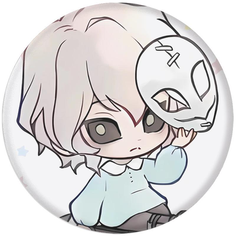 Identity V Anime Game Badge & Keychain Pendant Badge