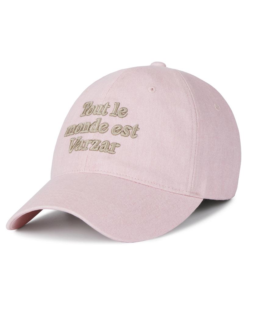 Bajal Tmv Lettering Ball Cap [Pigment Pink]