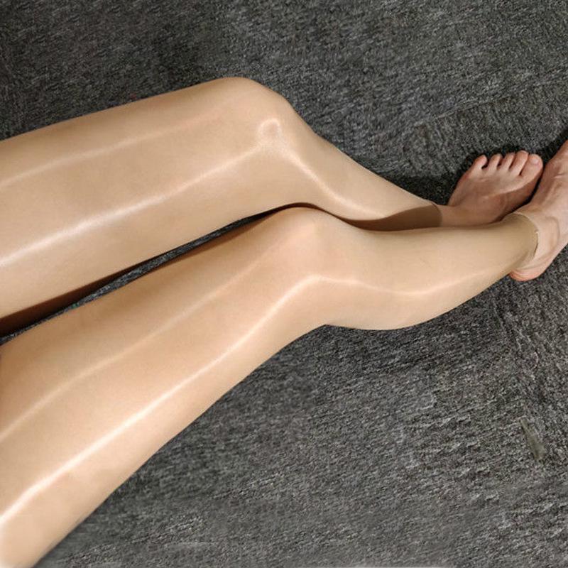 

«Блестящие чулки с маслом черной лошади»: Нежные, стройнящие и сексуальные леггинсы Aurora». Closed Crotch