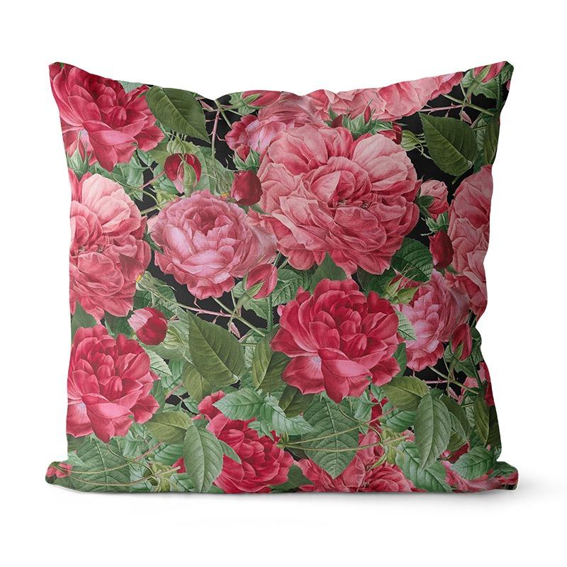 Rosenpflanze Blume Kissenbezug Schlafsaal Dekoration Büro Wohnzimmer Sofa Heim Kissenbezug