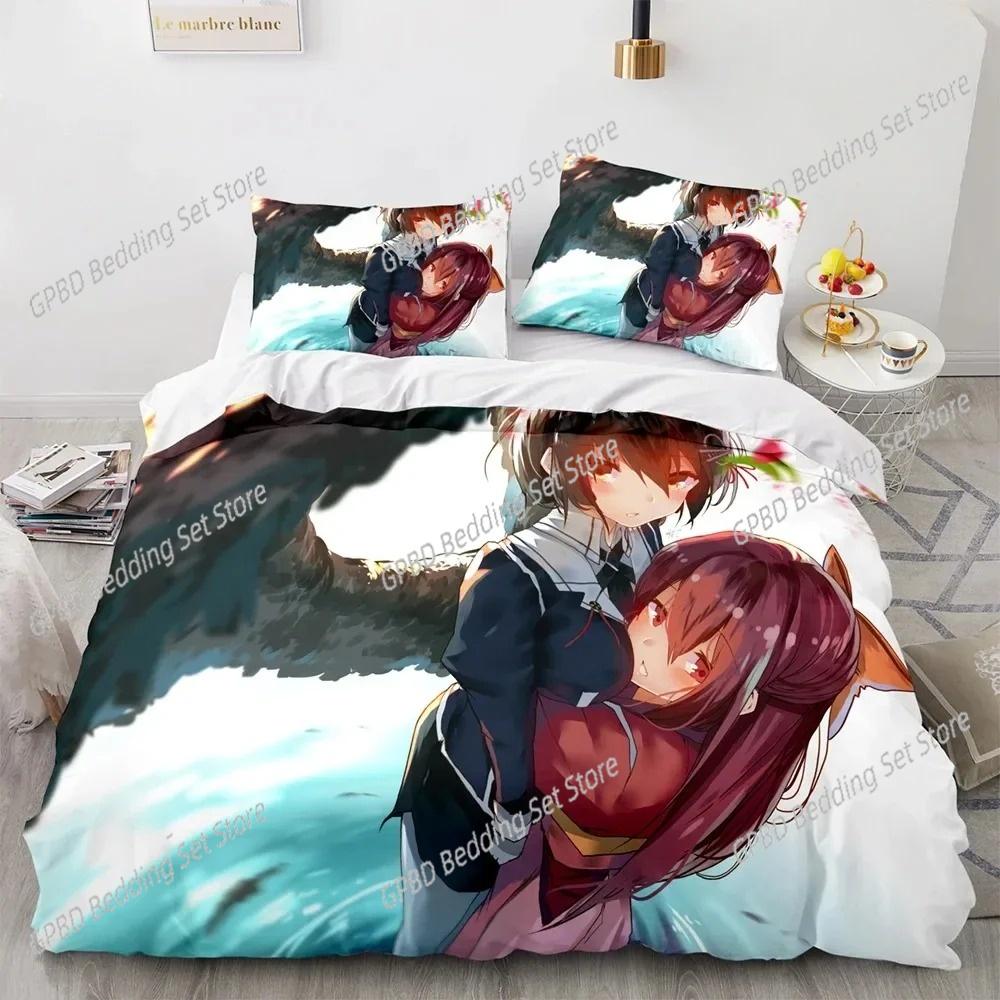 Your Name Japan Anime Comfortable Duvet Quilt Cover Pillowcase Bedding Set Children Bedroom Decoration Home Textile