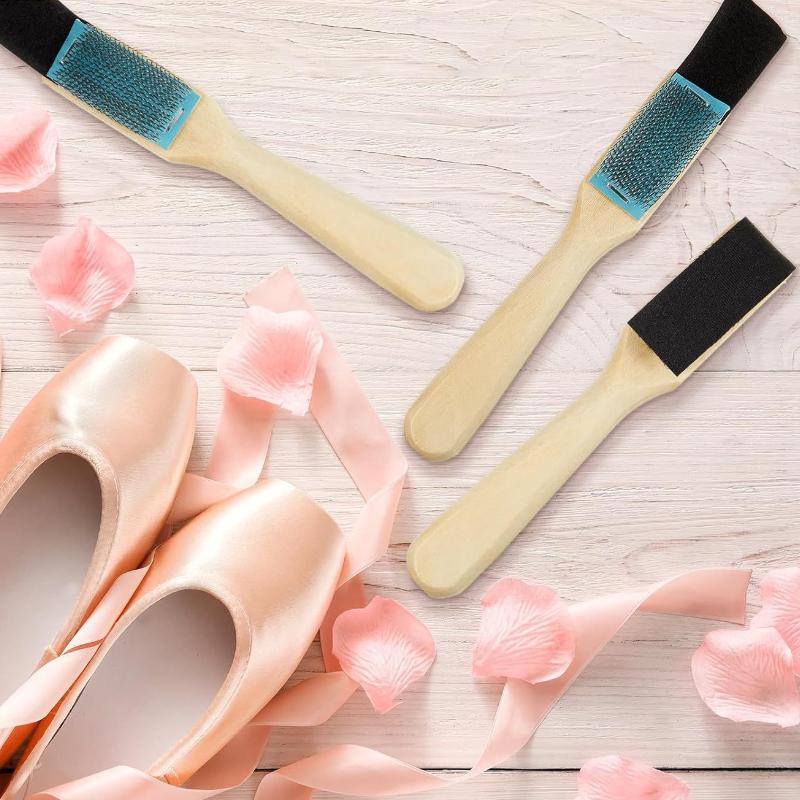 Wooden Suede Sole Wire Shoe Brush With Protector Cover Stainless Steel Brush Head Dance Shoes Cleaning Brush Durable Practical 1 PC