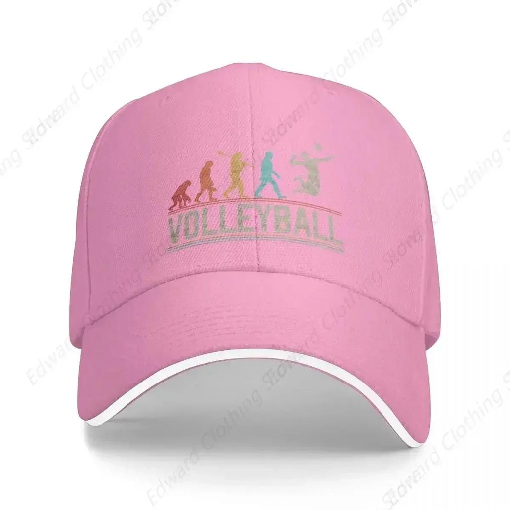 New Volleyball Evolution of Man Funny Volleyball Player Vintage Baseball Cap Kids Hat Sports Caps Hats Woman Men's