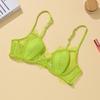 Rabbit Ear Cup Bra, Sexy Lace Bra, Women's Pure Desire Wind Thin Breathable Big Chest Small Bra Wholesale