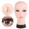 Soft Massage Tattoo Practice Mannequin Head Model Cosmetology Training Wig Hat Display