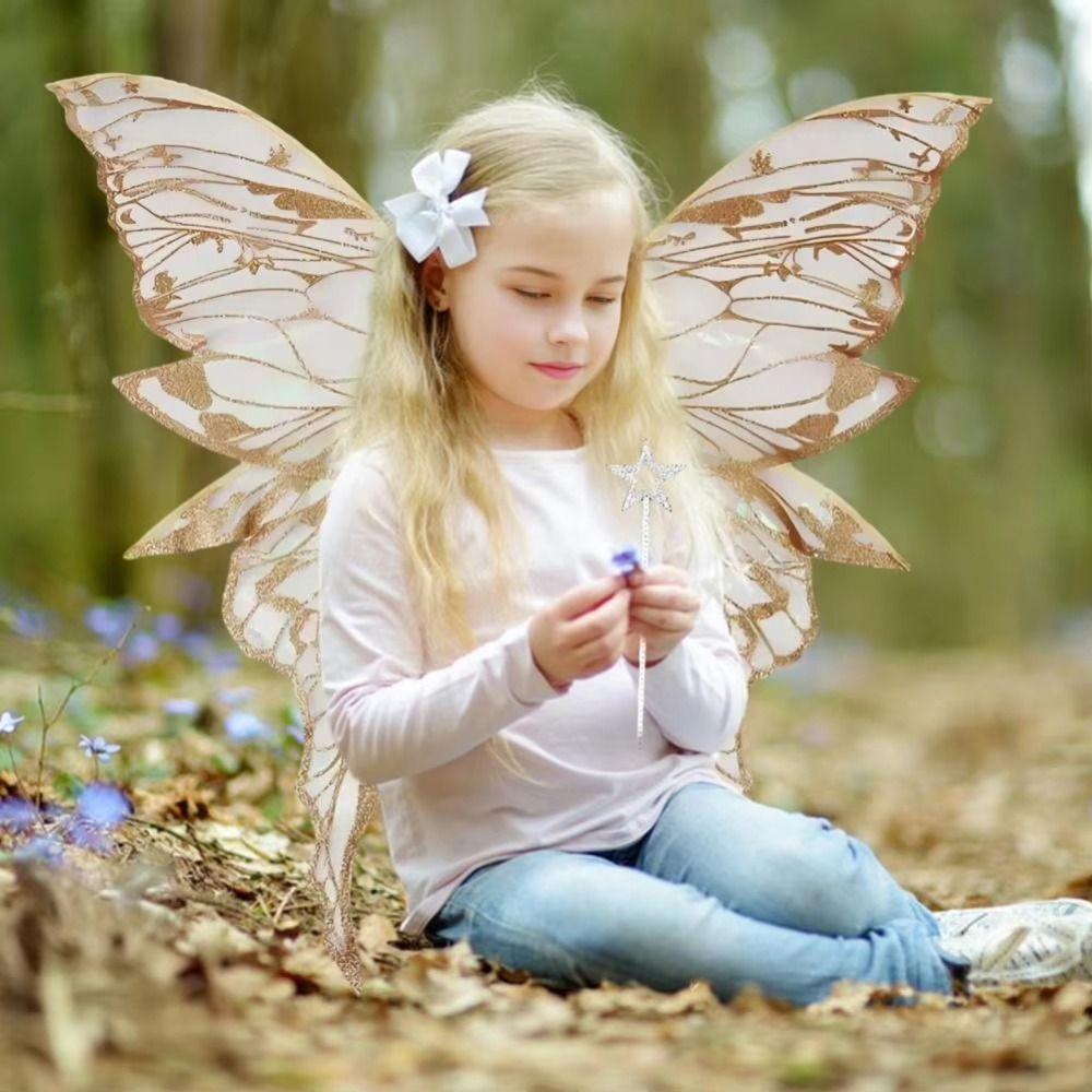 Lightweight Fairy Costume Wing Set Fluttering Wings Elf Wings Costume  Cosplay Costumes