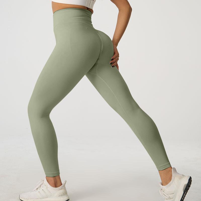 Spring Peach Hip Yoga Trousers Sports Cycling Pants Quick-drying Yoga Clothes High Waist Tight Fitness Pants