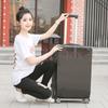 PACKAGE FASHION Unisex ABS Spinner Luggage