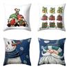 Christmas Themed Pillowcases Car Accessories Office Santa Claus Living Room Sofa Home Pillowcases