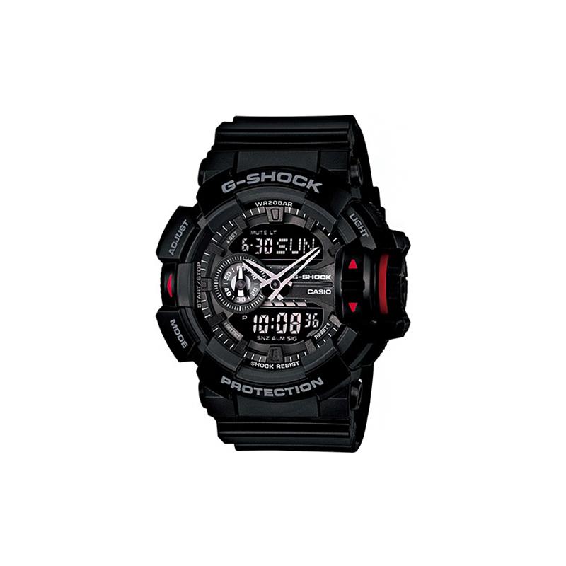 

Casio G-SHOCK Series YOUTH Series Future Warrior Darth Vader Iron Man Cool Street Fashion Waterproof, Shockproof and Antimagnetic Quartz GA-400-1B чорний