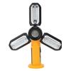 Foldable Work Light USB Rechargeable Battery Powered 2 Color Lighting Repair Emergency Lights for