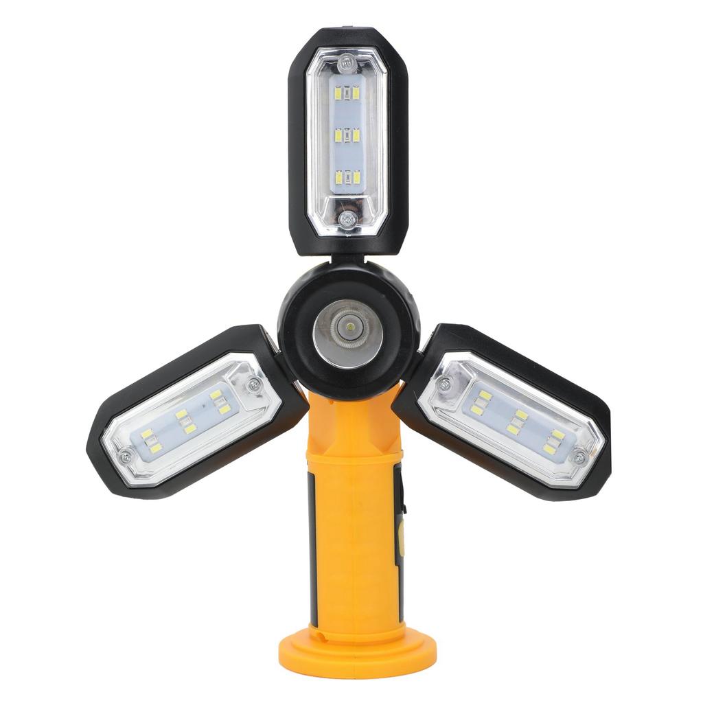 Foldable Work Light USB Rechargeable Battery Powered 2 Color Lighting Repair Emergency Lights for