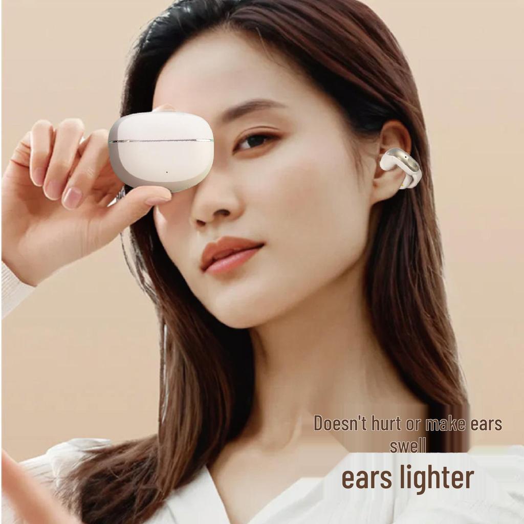 2025 GTS31 Wireless Ear Clip Sports Earphones – Non-In-Ear, Long Battery, High-Quality Sound Bluetooth.