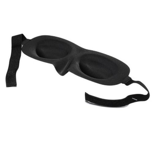 3D Eye Mask, Black