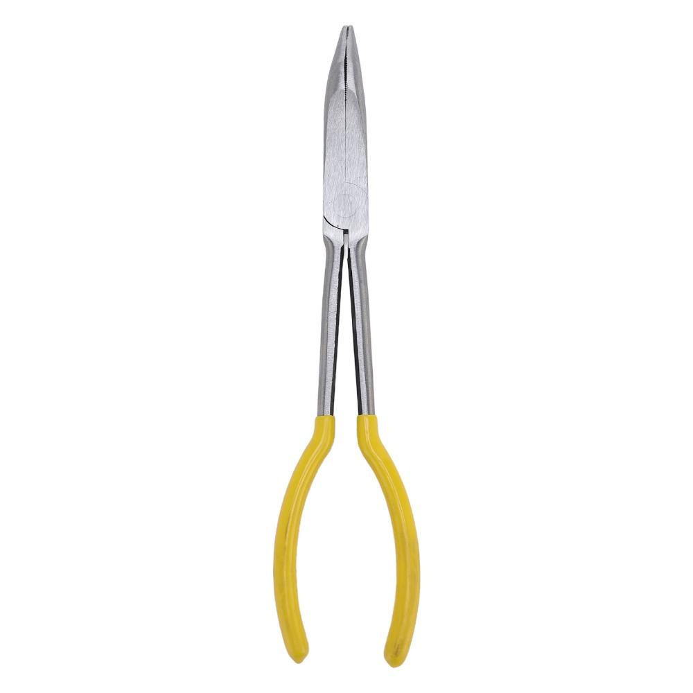 25 Degree Long Reach Pliers Heavy Duty Long Nose Pliers New Bent Nose Pliers  Narrow Space Gripping